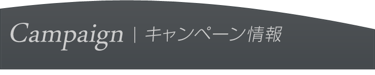 キャンペーン詳細です。